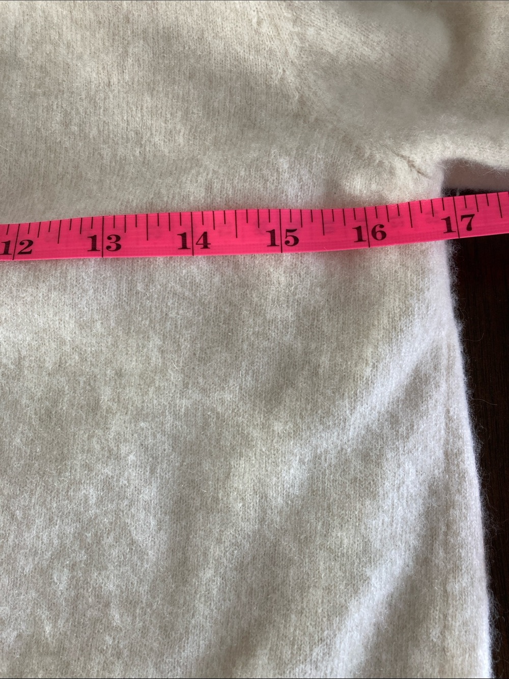 Quince Womens Crewneck Mongolian Cashmere Sweater in Soft Cream - Picture 4 of 8